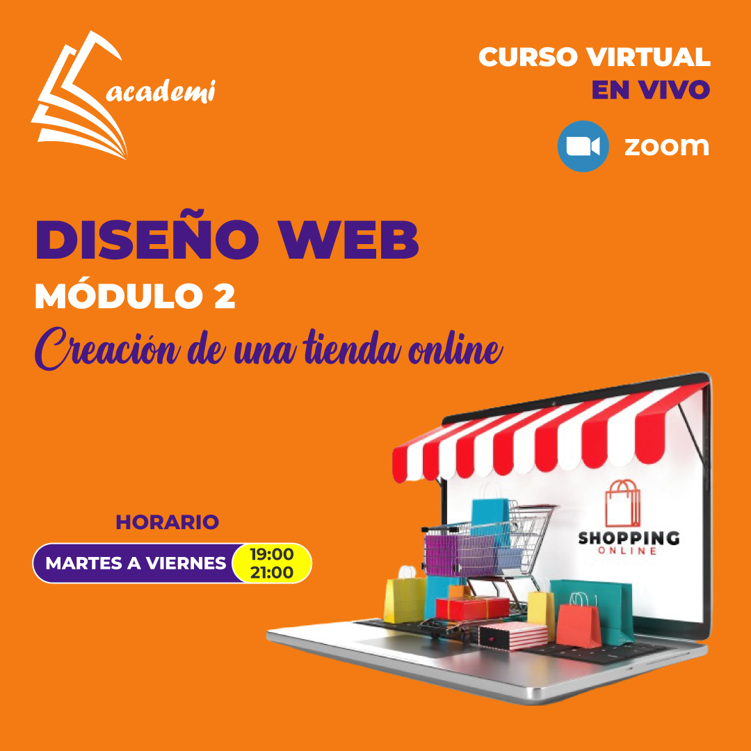 Diseño Web Módulo 2 – Creación de una tienda online